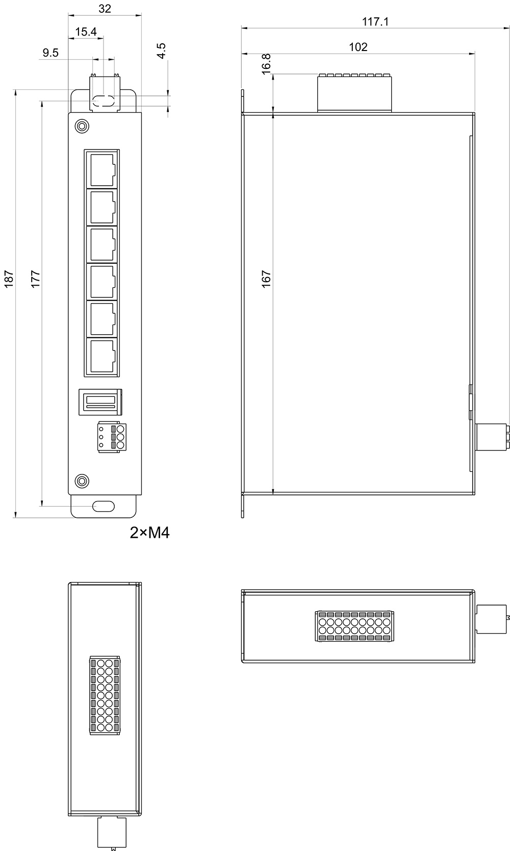 Finger-iLink边缘计算型多通道数字网关G3-G00M06C240安装尺寸.jpg