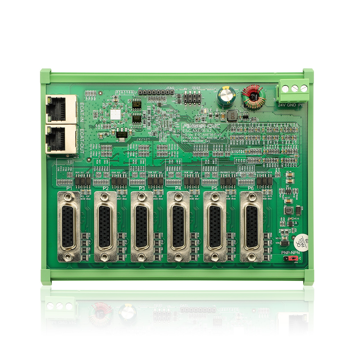 EtherCAT 6轴控制（脉冲/模拟量）运动模块