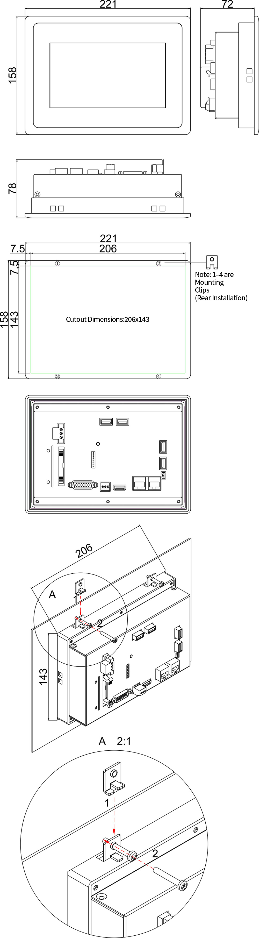 B系列7寸运动触控一体机开窗尺寸.jpg