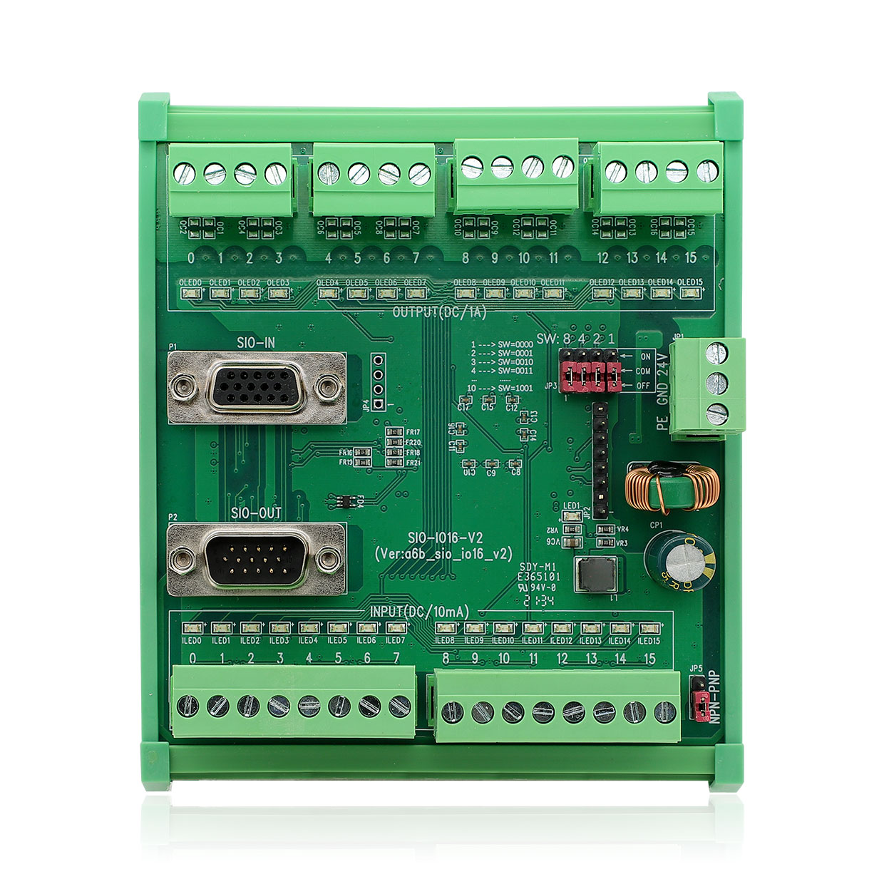 SIO 16-Point Input/16-Point Output (Transistor) IO Module