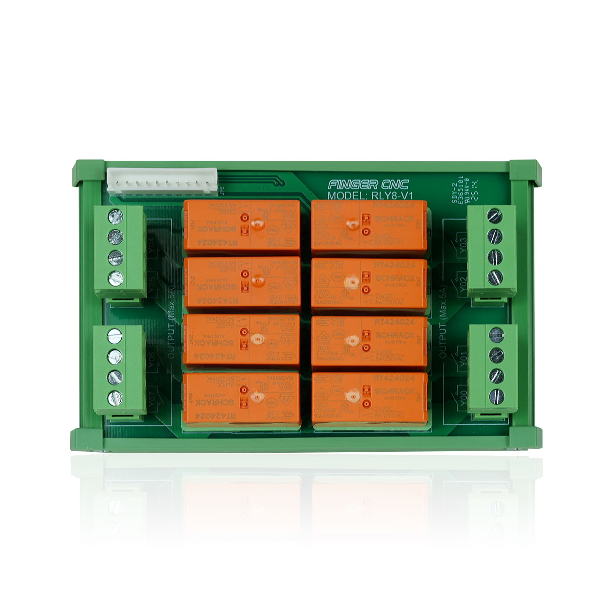 8-channel relay interface module
