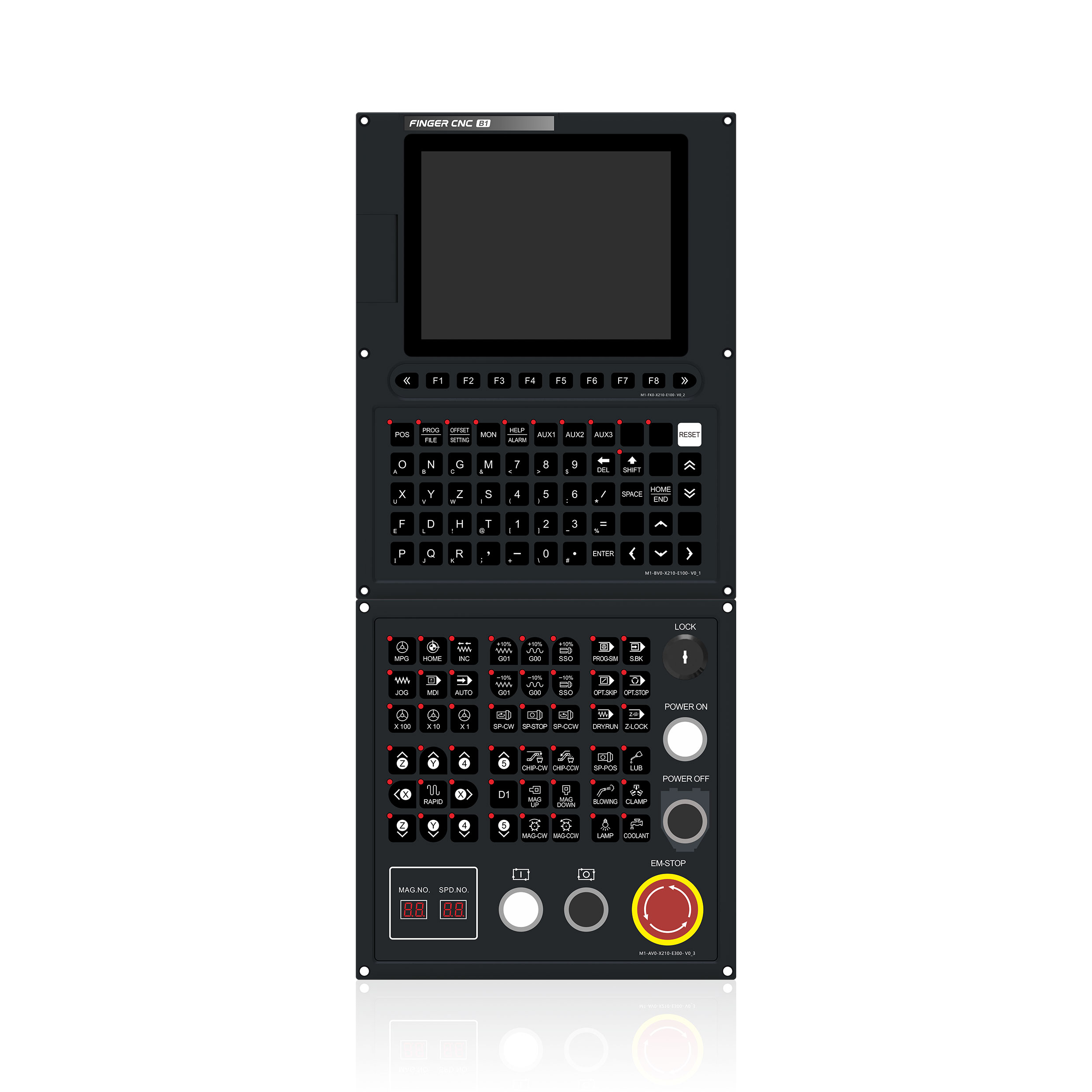 B Series 8-Inch CNC Milling System (Vertical)