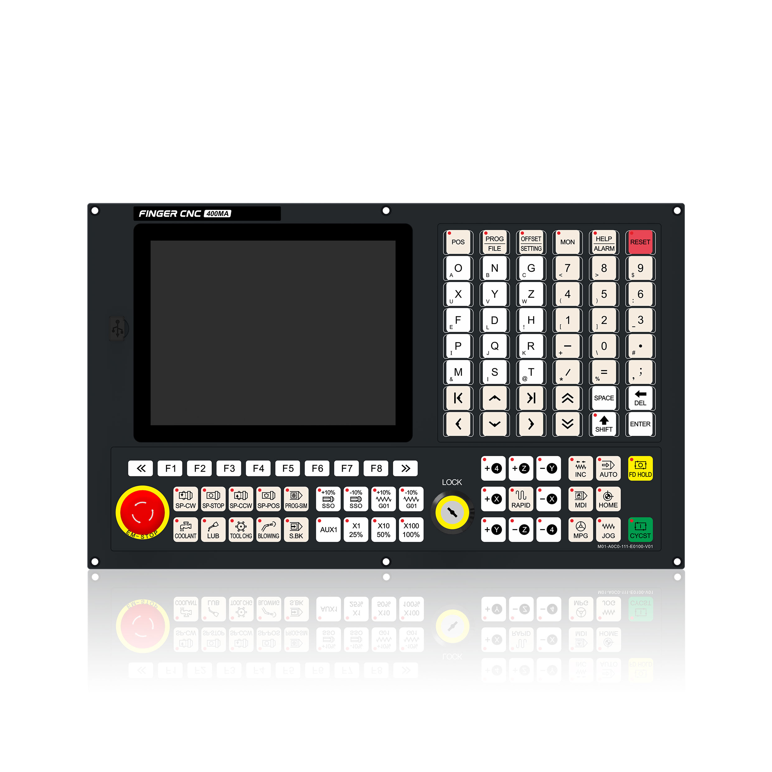 B-Series 8-Inch Integrated CNC System for Milling System (Horizontal)